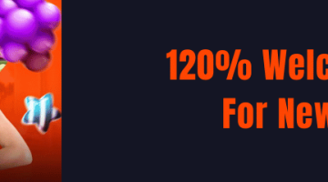 120% welcome bonus